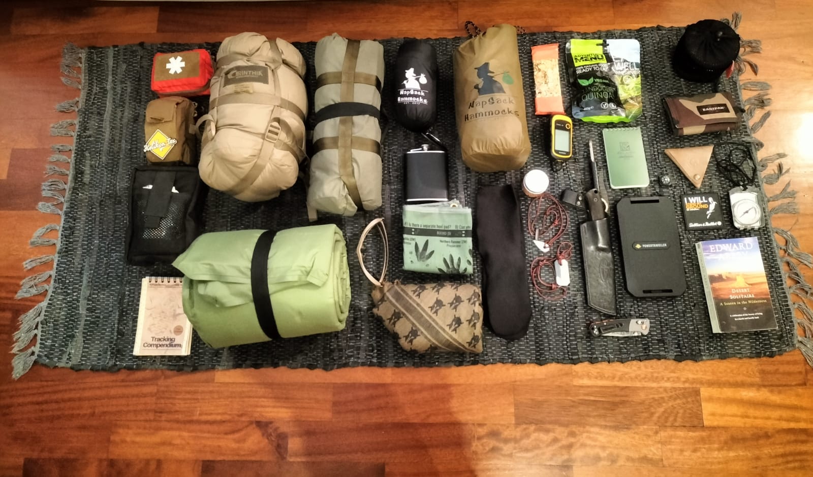 List of essential gear for a bug out bag